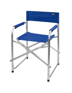 Silla director plegable camping azul Aktive | Distria
