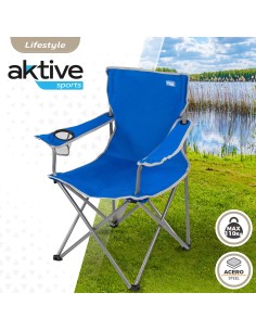 Silla plegable de camping resistente | Distria 2