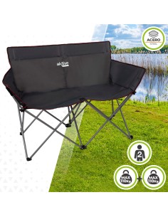 Silla de camping doble plegable Aktive | Distria 2