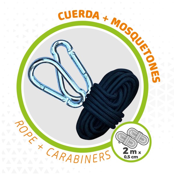 Hamaca colgante camping - Accesorios camping | Distria