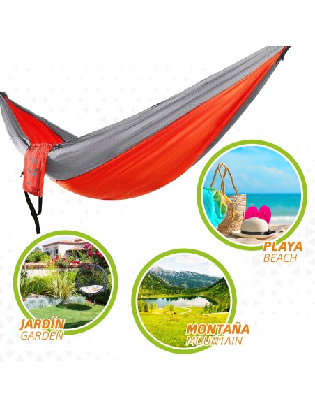 Hamaca colgante camping - Accesorios camping | Distria