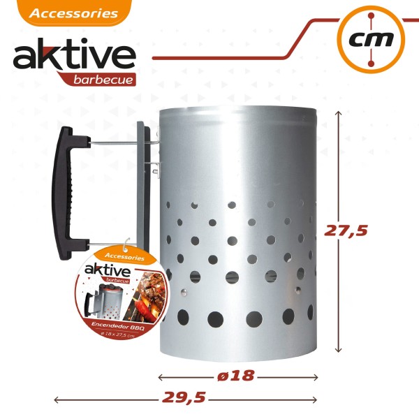 Chimenea de carbón para barbacoas | Distria