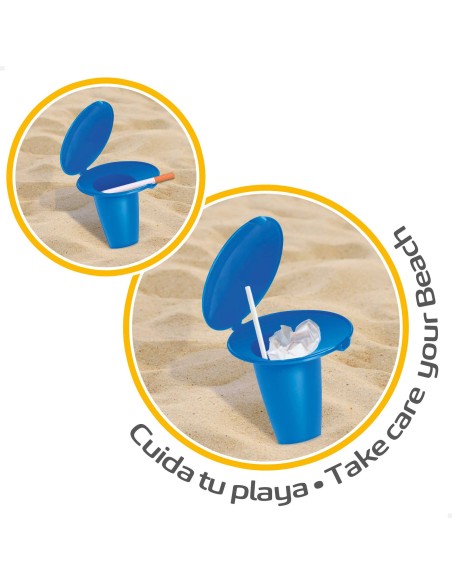 Cenicero de playa Ecológico- accesorios playa | Distria