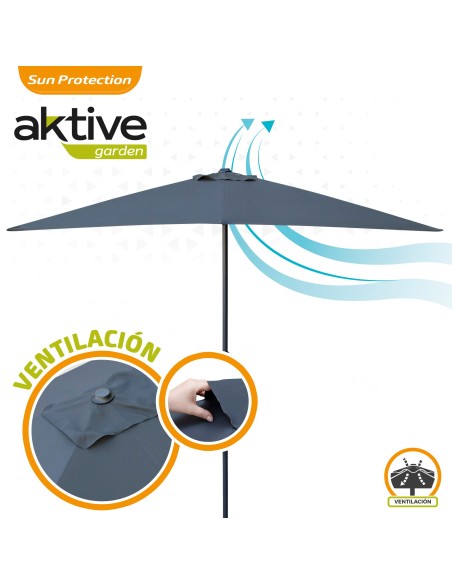 Parasol rectangular para terraza o balcón | Distria