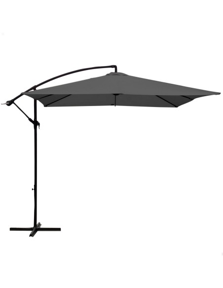 Parasol excéntrico para jardín 300x300x250 cm | Parasoles