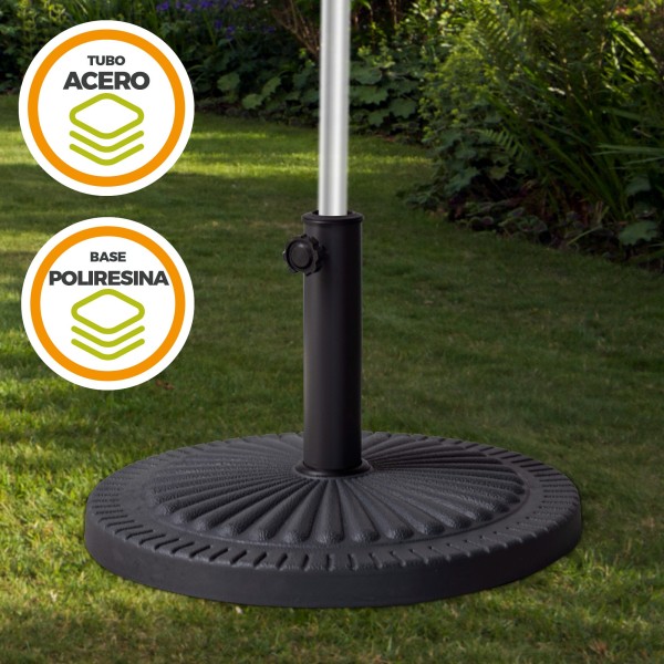 Base sombrilla poliresina Aktive Garden | Comprar online en Distria