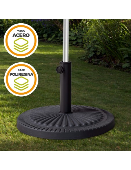 Base sombrilla poliresina Aktive Garden | Comprar online en Distria