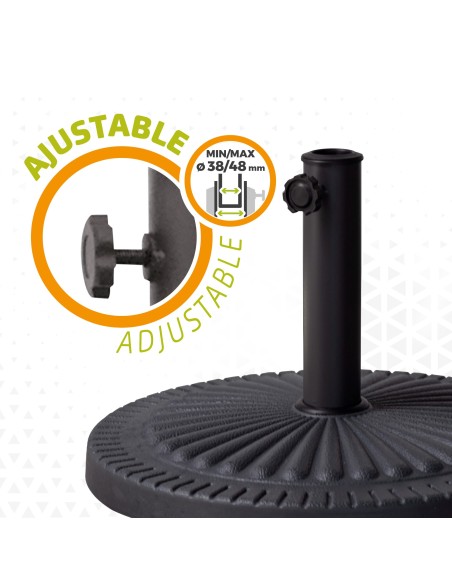 Base sombrilla poliresina Aktive Garden | Comprar online en Distria
