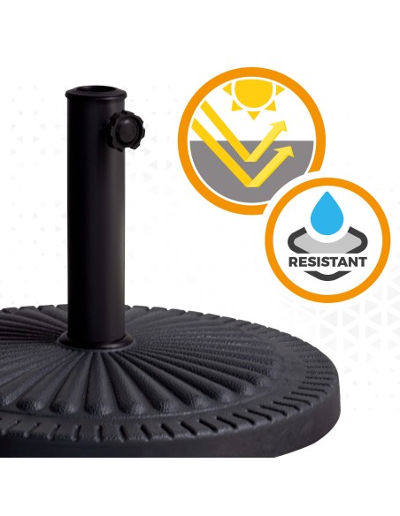 Base sombrilla poliresina Aktive Garden | Comprar online en Distria