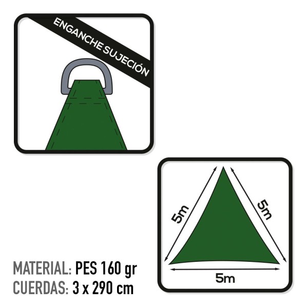 Toldo vela para exteriores | Distria | Comprar a buen precio