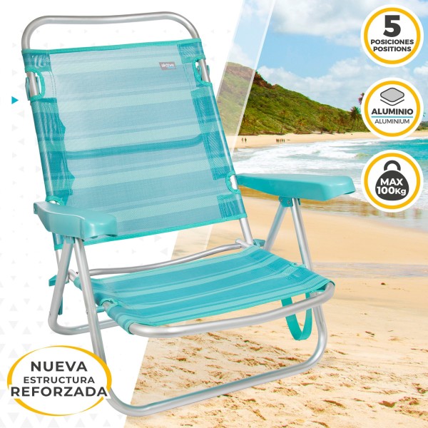 Silla plegable multiposición | Distria