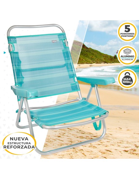 Silla plegable multiposición | Distria