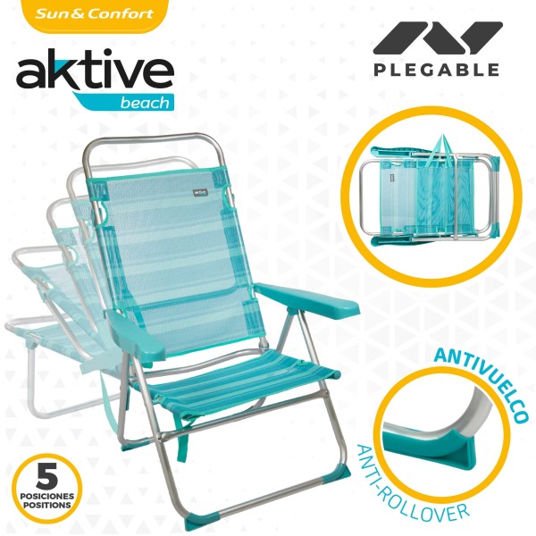 Silla alta plegable-Sillas de playa | Distria