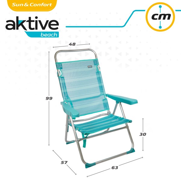 Silla alta plegable-Sillas de playa | Distria