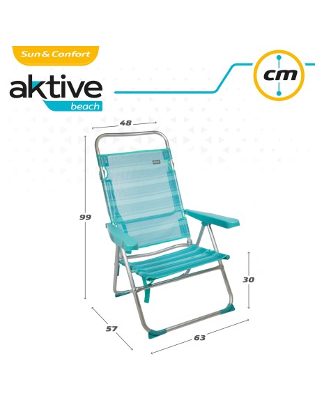 Silla alta plegable-Sillas de playa | Distria