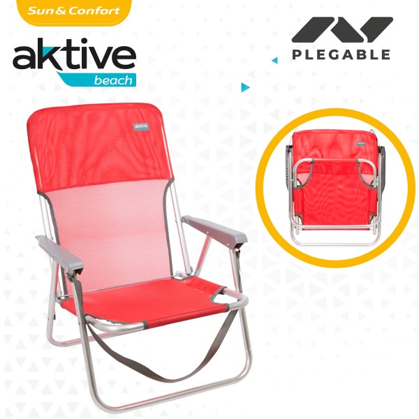 Silla de playa plegable fija | Distria