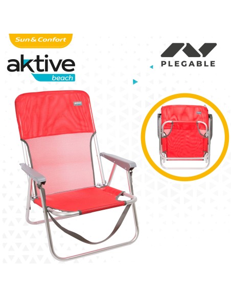 Silla de playa plegable fija | Distria