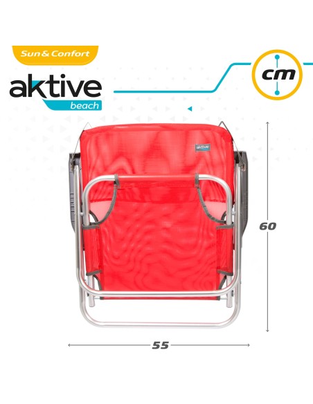 Silla de playa plegable fija | Distria