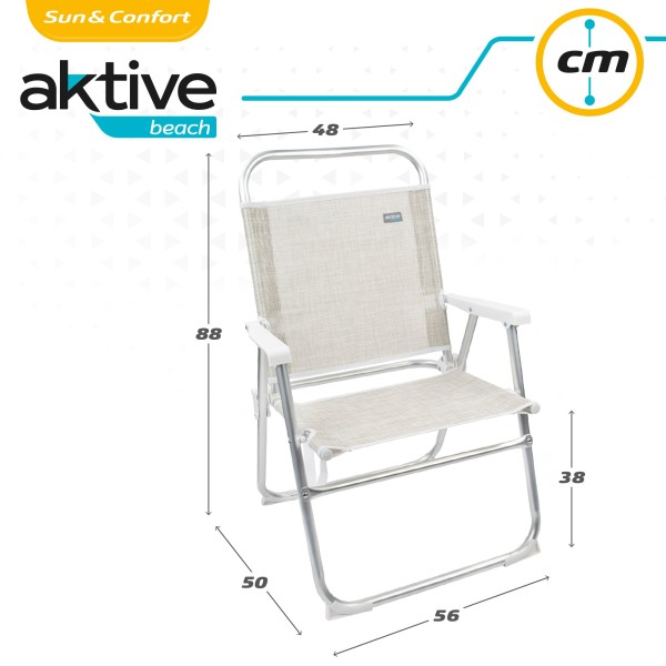 Silla plegable fija | Distria