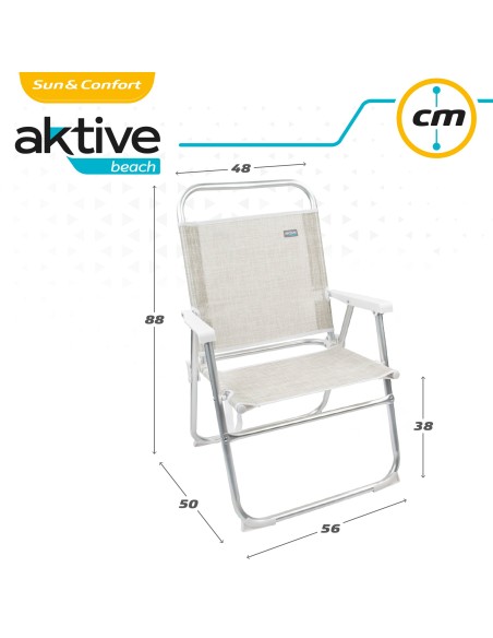 Silla plegable fija | Distria