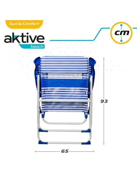Silla plegable reclinable 7 posiciones | Distria
