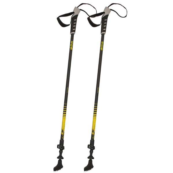 Set bastones trekking 82-135 cm Aktive | Distria