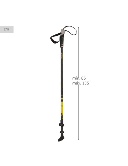 Set bastones trekking 82-135 cm Aktive | Distria