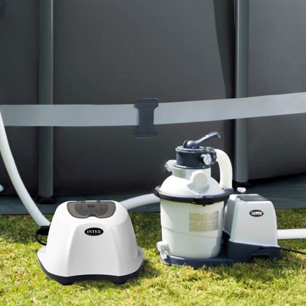 Sistema generador Ozono y Clorador salino INTEX | Distria
