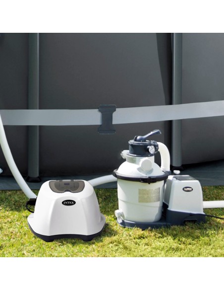 Sistema generador Ozono y Clorador salino INTEX | Distria