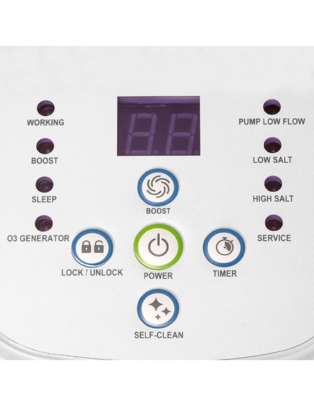 Sistema generador Ozono y Clorador salino INTEX | Distria