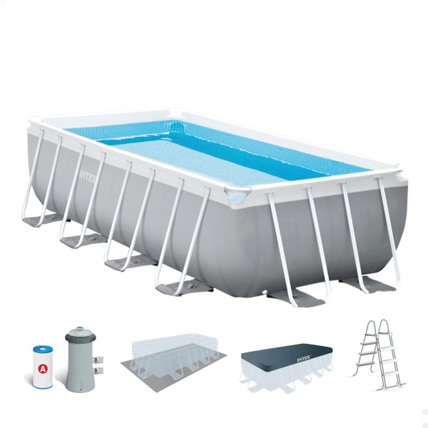 Piscina rectangular sin obra · Comprar piscina INTEX