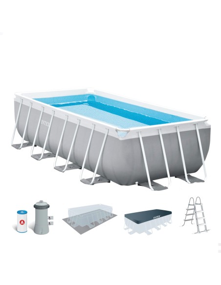 Piscina rectangular sin obra · Comprar piscina INTEX