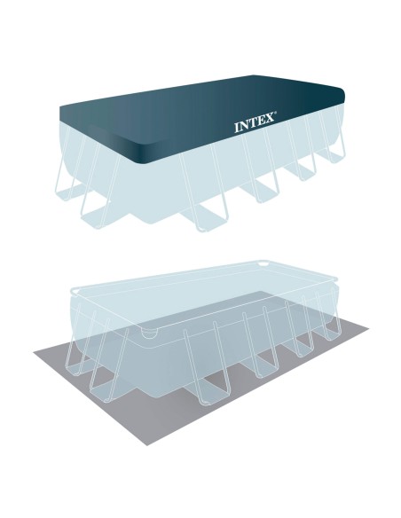 Piscina rectangular sin obra · Comprar piscina INTEX