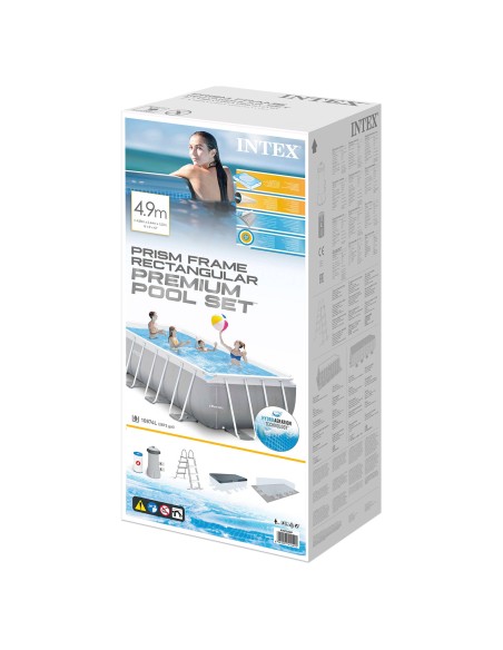 Piscina rectangular sin obra · Comprar piscina INTEX