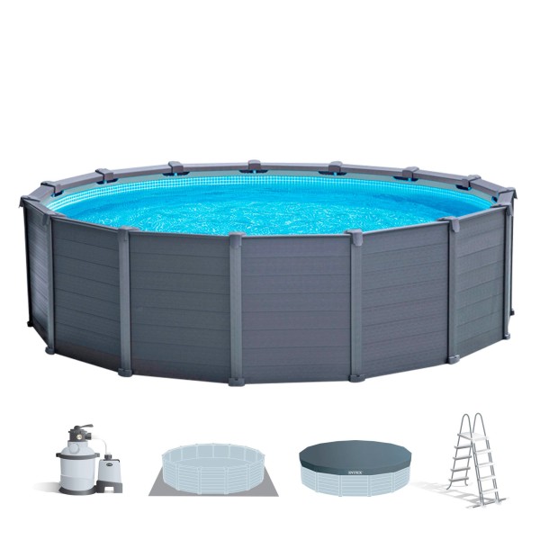 Piscina redonda desmontable INTEX | Piscinas Desmontables