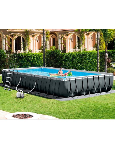 Piscina desmontable grande + accesorios| Distria