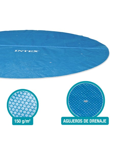 Cobertor solar INTEX piscinas Ø549 cm | Acc. Piscinas