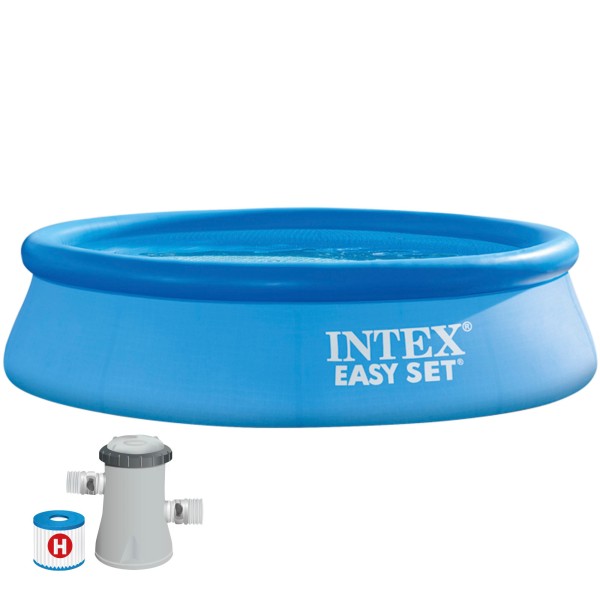 Comprar piscina hinchable INTEX Easy Set con depuradora \ Distria
