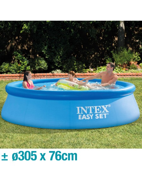 Comprar piscina hinchable INTEX Easy Set con depuradora \ Distria