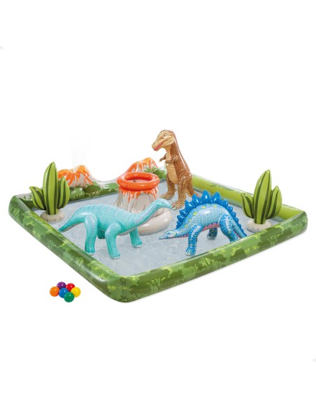 Centro de juego hinchable agua dinosaurios | Distria