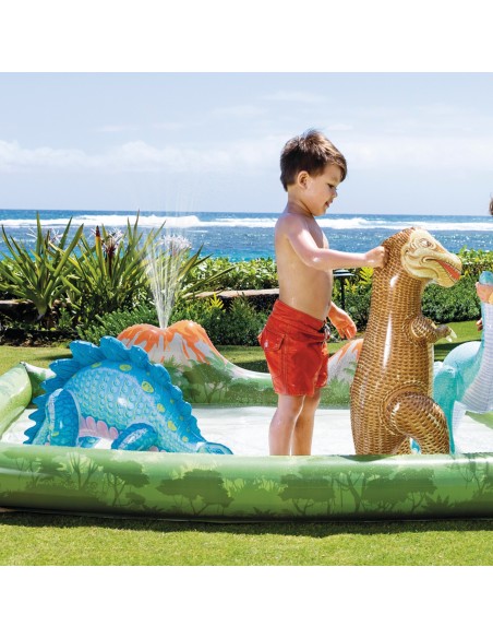 Centro de juego hinchable agua dinosaurios | Distria