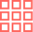 Iconos filtros cuadricula