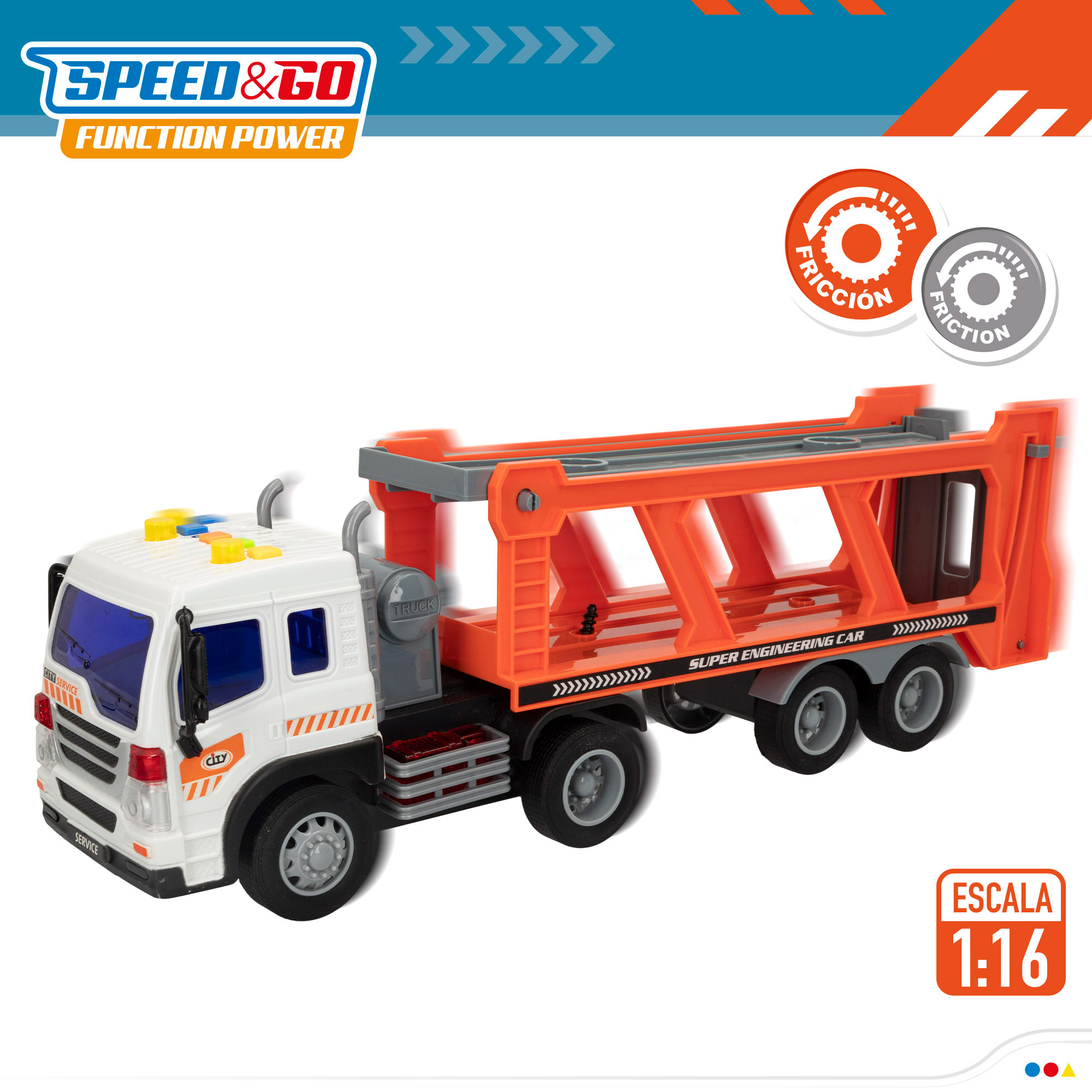 ColorBaby Spieldecke Mit Fahrzeugen – Interaktiv Mit Polizeiauto & Reibungseffekt