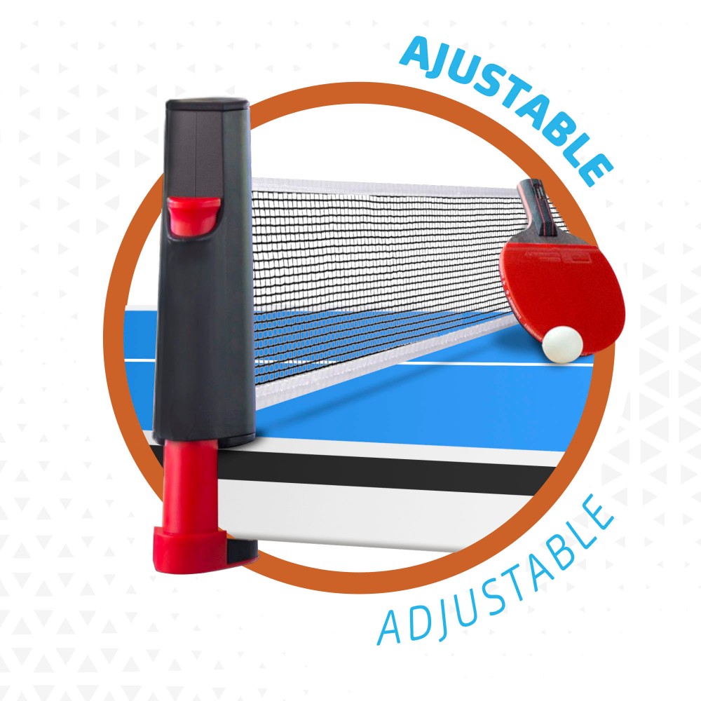Red Ping Pong Con Estuche Aktive Sport con Ofertas en Carrefour