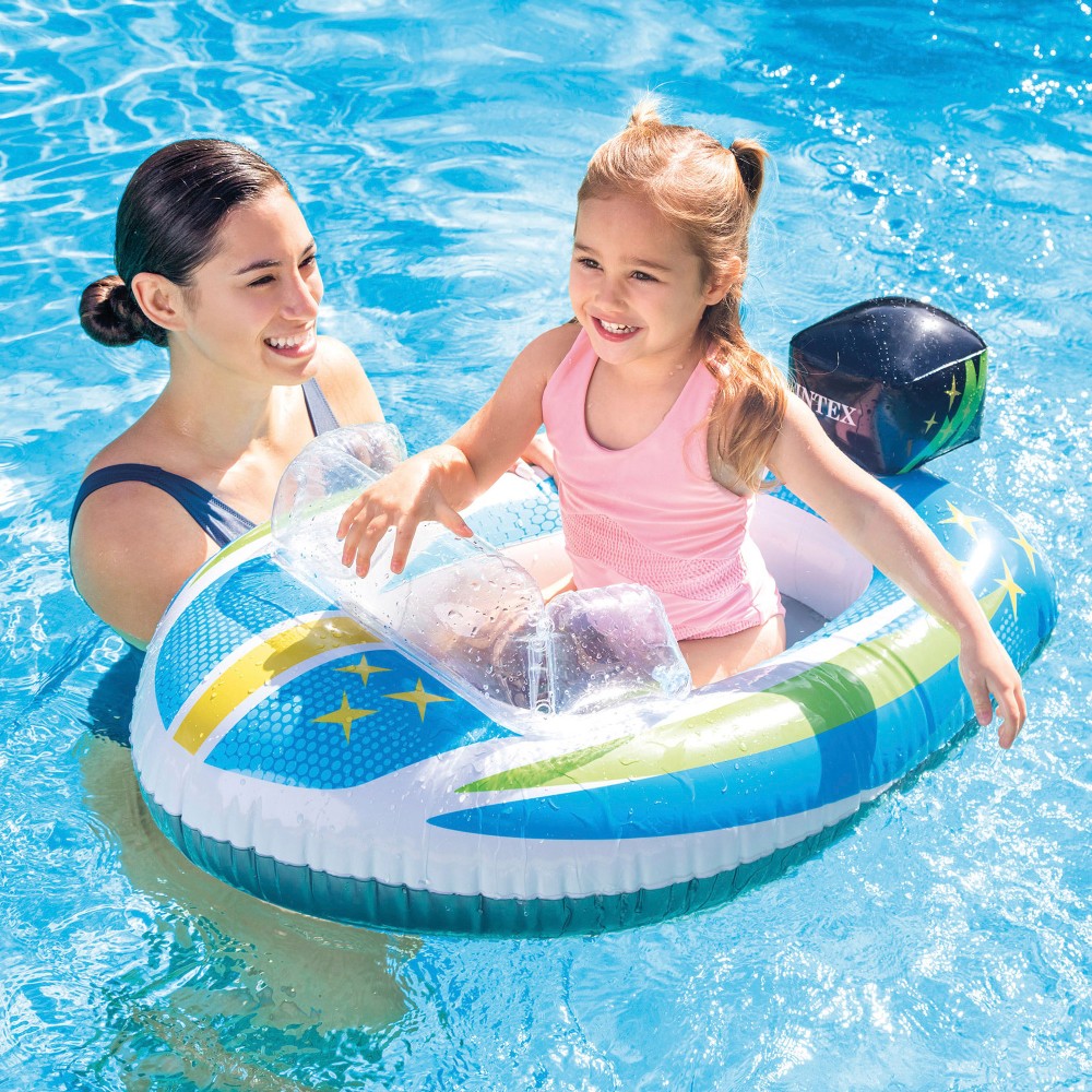 Barca hinchable infantil para piscina