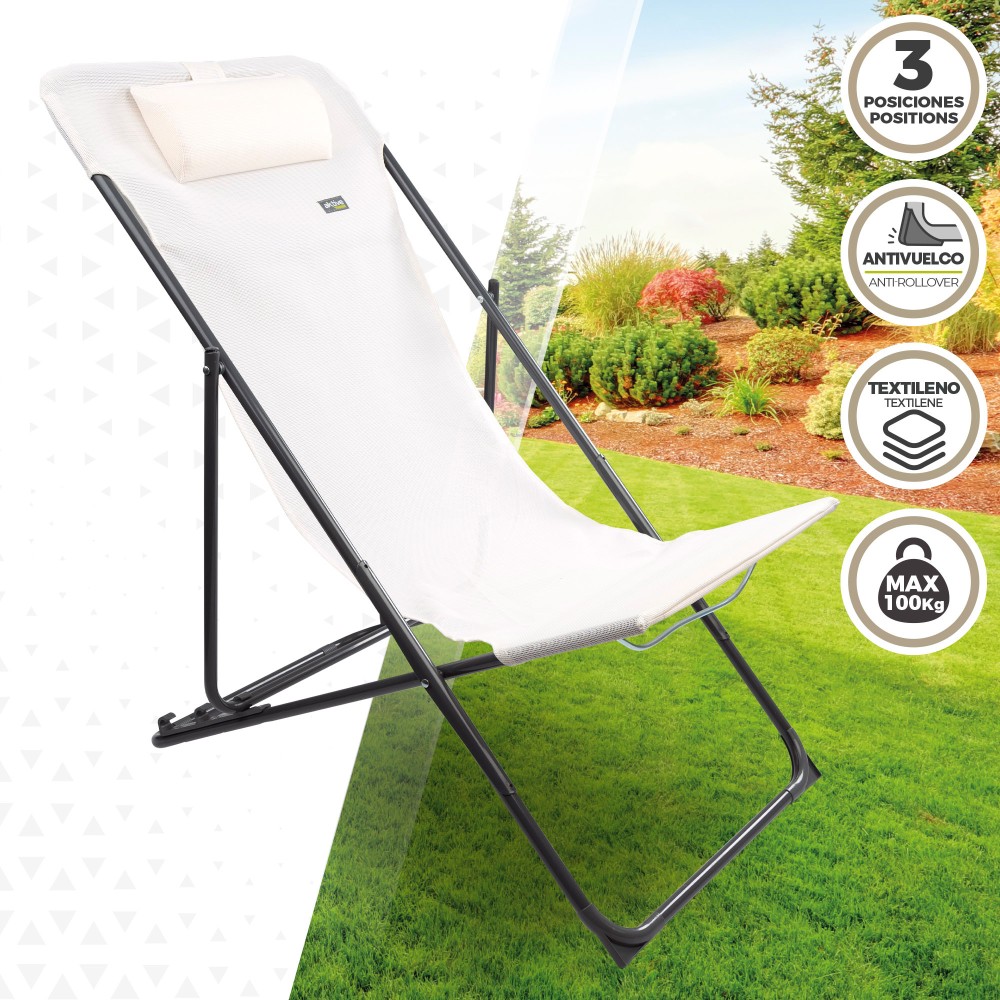 Marco de hamaca plegable multifuncional para silla de hamaca (estante  plegable blanco + silla de hamaca + hamaca) : : Jardín
