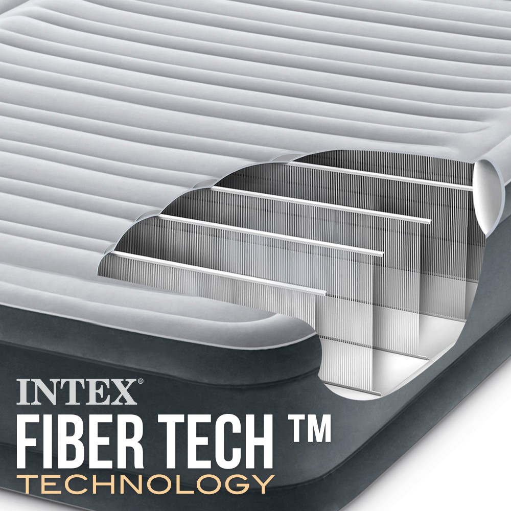 Colchón hinchable INTEX Dura-Beam Deluxe Comfort-Plush 137x191x33