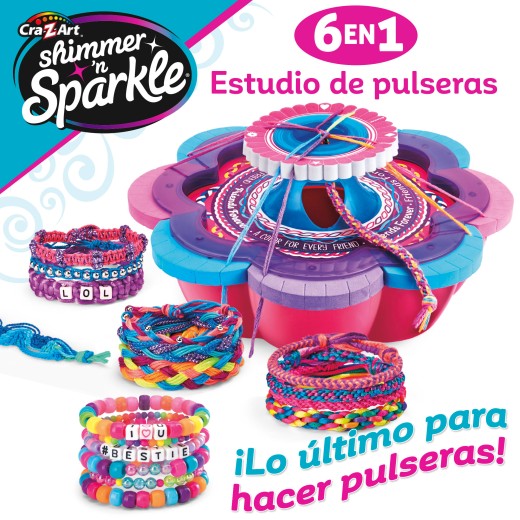 Shimmer 'n Sparkle Kit Para Hacer Pulseras Elásticas con Ofertas en  Carrefour