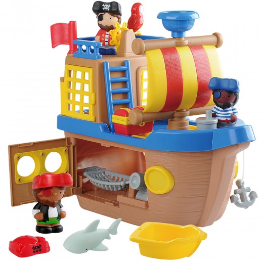 Barco pirata de juguete con luz y sonido PlayGo