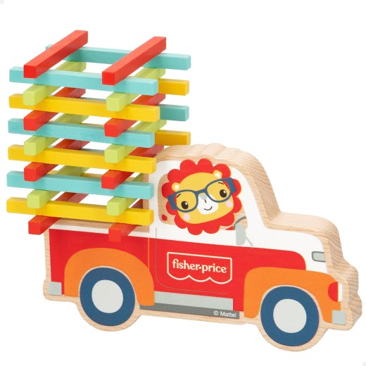 Juego bloques equilibrio de madera WOOMAX Fisher-Price
